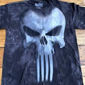 MARVEL TYE-DYE T-SHIRT BOYS SIZE LARGE 10-12